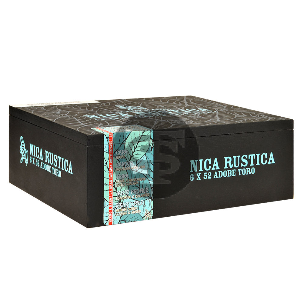 Nica Rustica Adobe Toro Cigars Box of 25