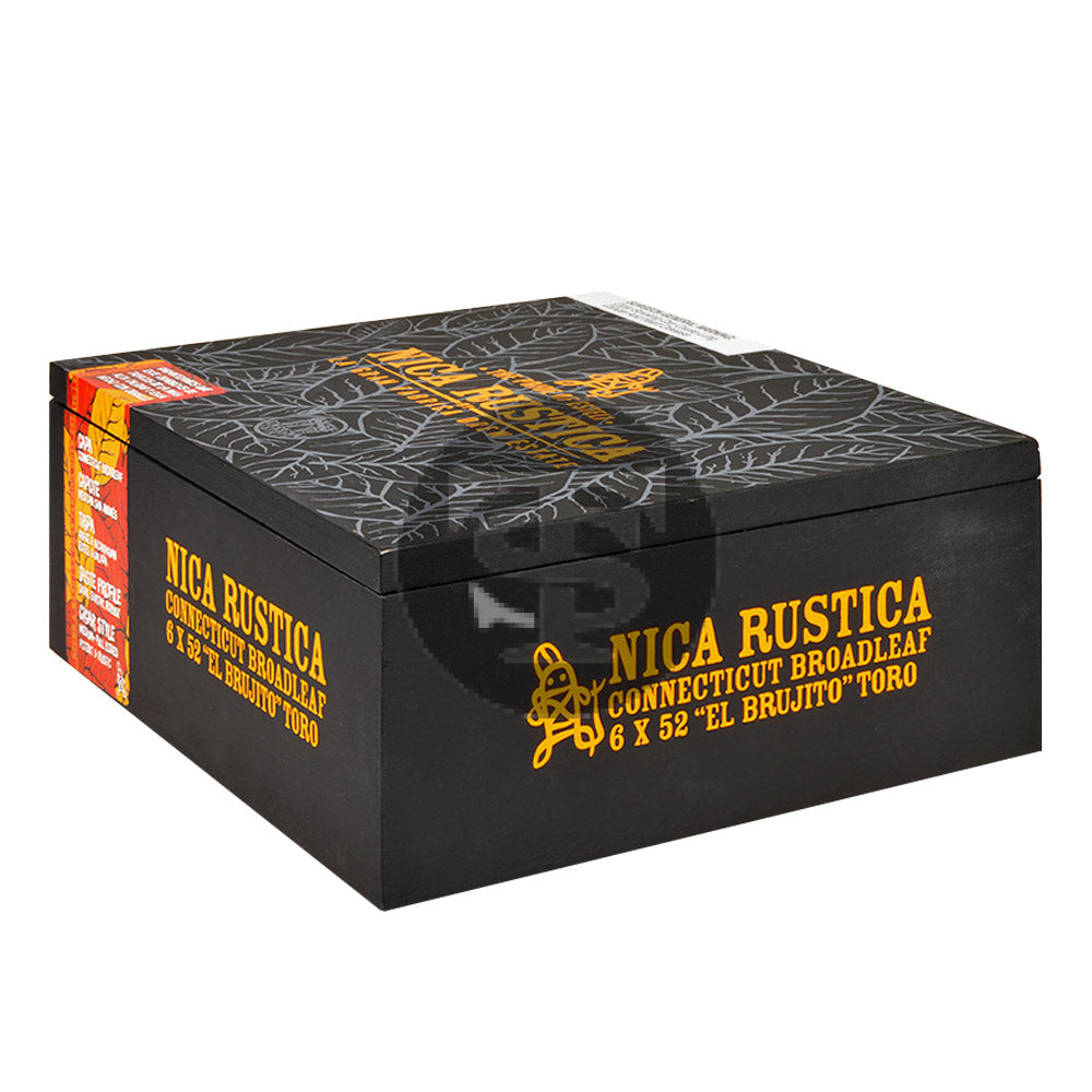 Nica Rustica El Brujito Toro Cigars Box of 25