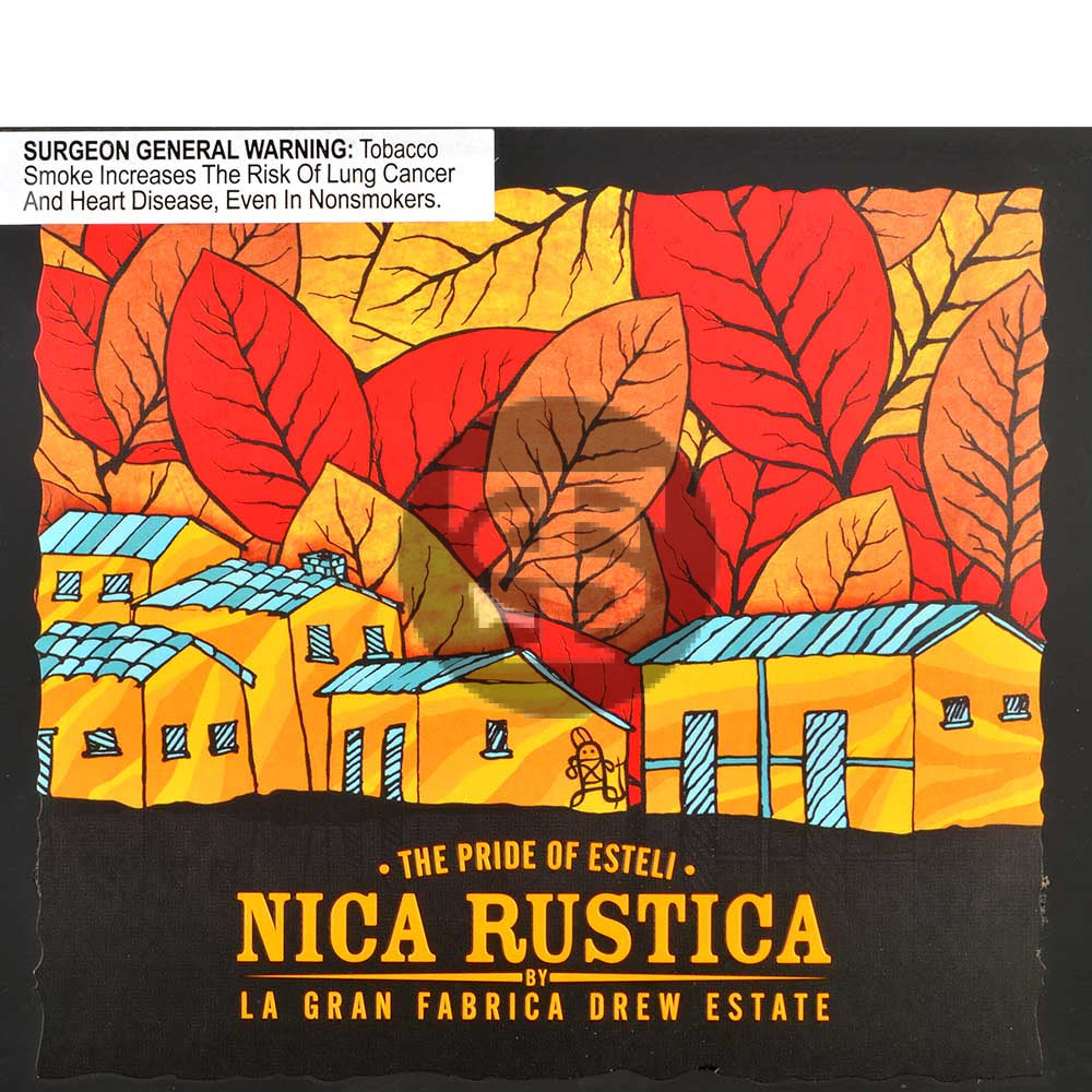 Nica Rustica El Brujito Toro Cigars Box of 25