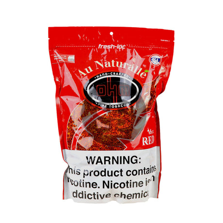 OHM Au Naturalle Red 16oz pipe tobacco
