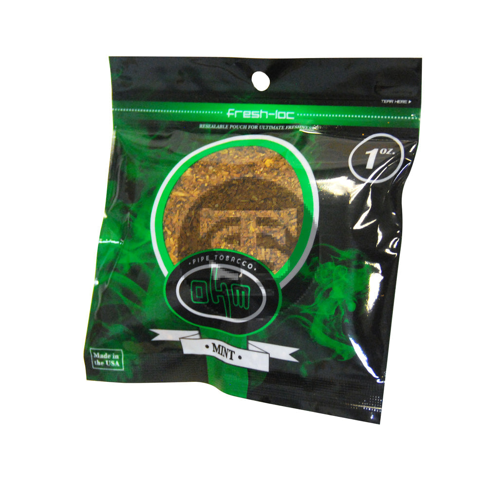 OHM Menthol Pipe Tobacco 1 oz. Bag 3