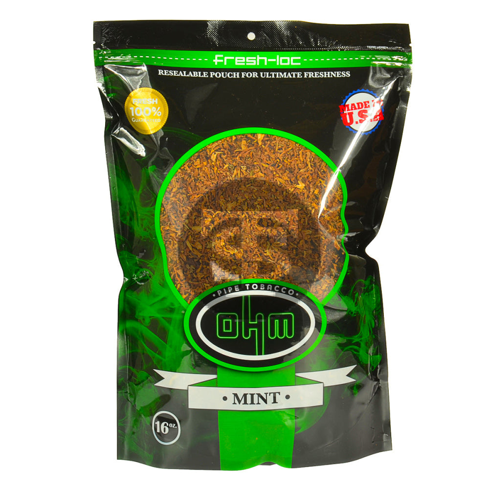 OHM Menthol Pipe Tobacco 16 oz. Bag – Tobacco Stock