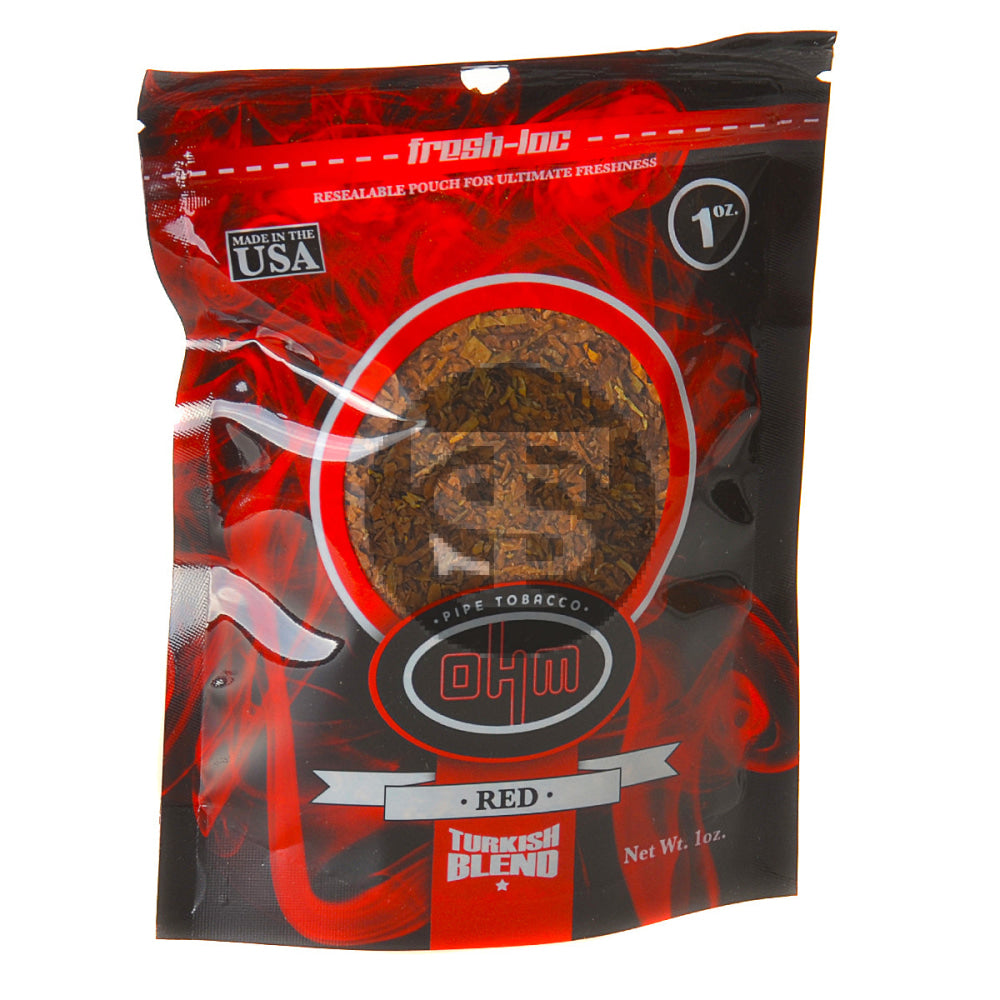 OHM Turkish Red Blend Pipe Tobacco 1 oz. Bag 1
