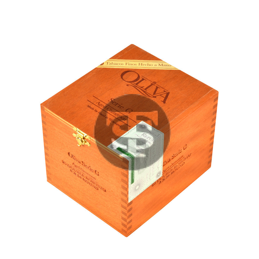 Oliva Serie G Aged Cameroon Double Robusto Round Cigars Box of 25