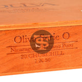 Oliva Serie O Churchill Maduro Cigars Box of 20