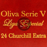 Oliva Serie V Liga Especial Churchill Extra Cigars Box of 24