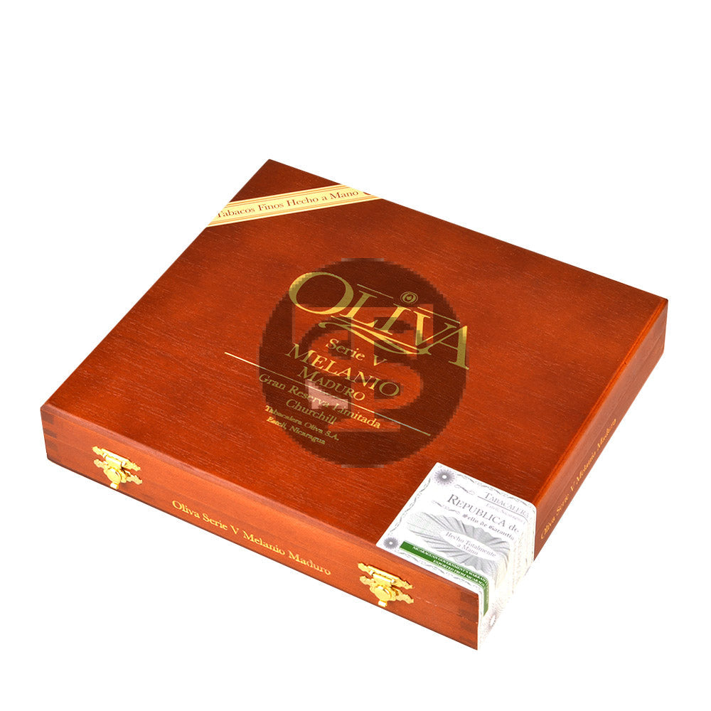 Oliva Serie V Melanio Churchill Maduro Cigars Box of 10