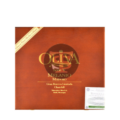 Oliva Serie V Melanio Churchill Maduro Cigars Box of 10