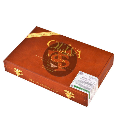Oliva Serie V Melanio Robusto Maduro Cigars Box of 10
