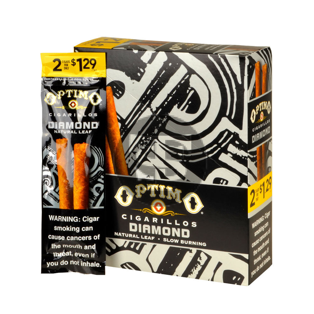 Optimo 2 for $1.29 Cigarillos 30 Pouches of 2 Diamond 3