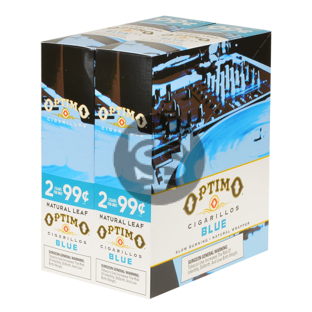 Optimo 2 for 99¢ Cigarillos 30 Pouches of 2 Blue 3