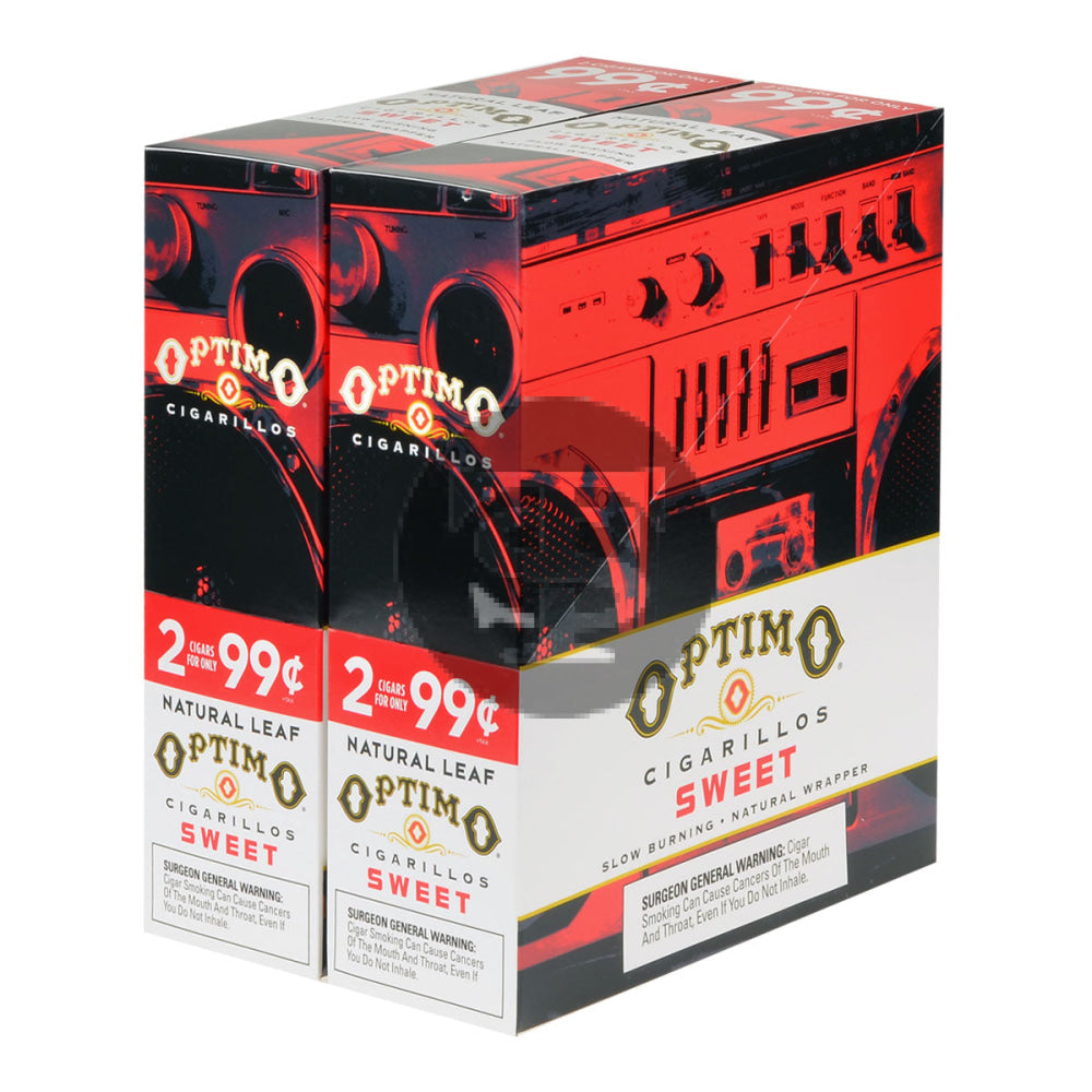 Optimo 2 for 99¢ Cigarillos 30 Pouches of 2 Sweet 3