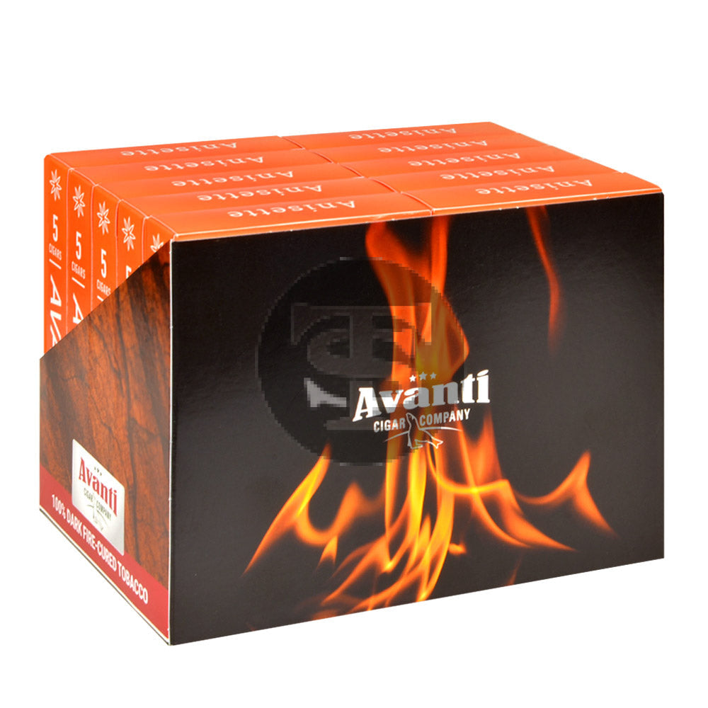 Parodi Avanti Anisette Cigars 10 Packs of 5