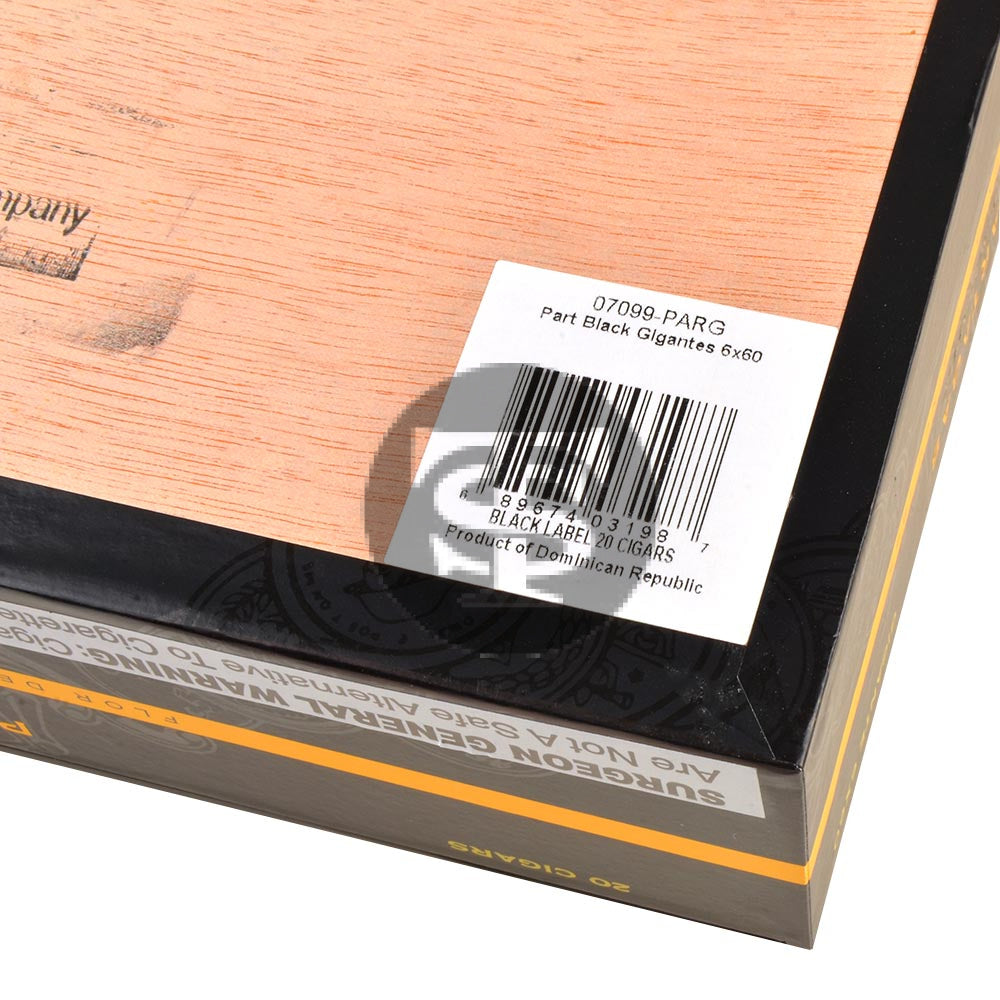 Partagas Black Label Gigante Cigars Box of 20 4