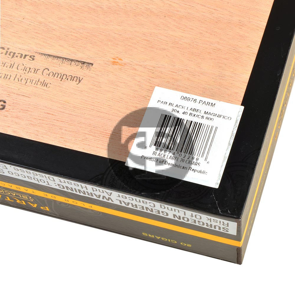 Partagas Black Label Magnifico Cigars Box of 20 5
