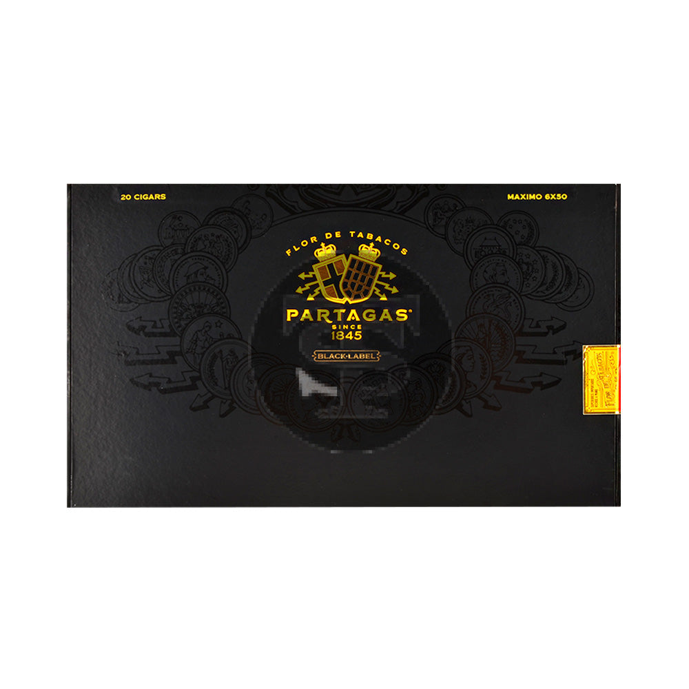 Partagas Black Label Maximo Cigars Box of 20 3