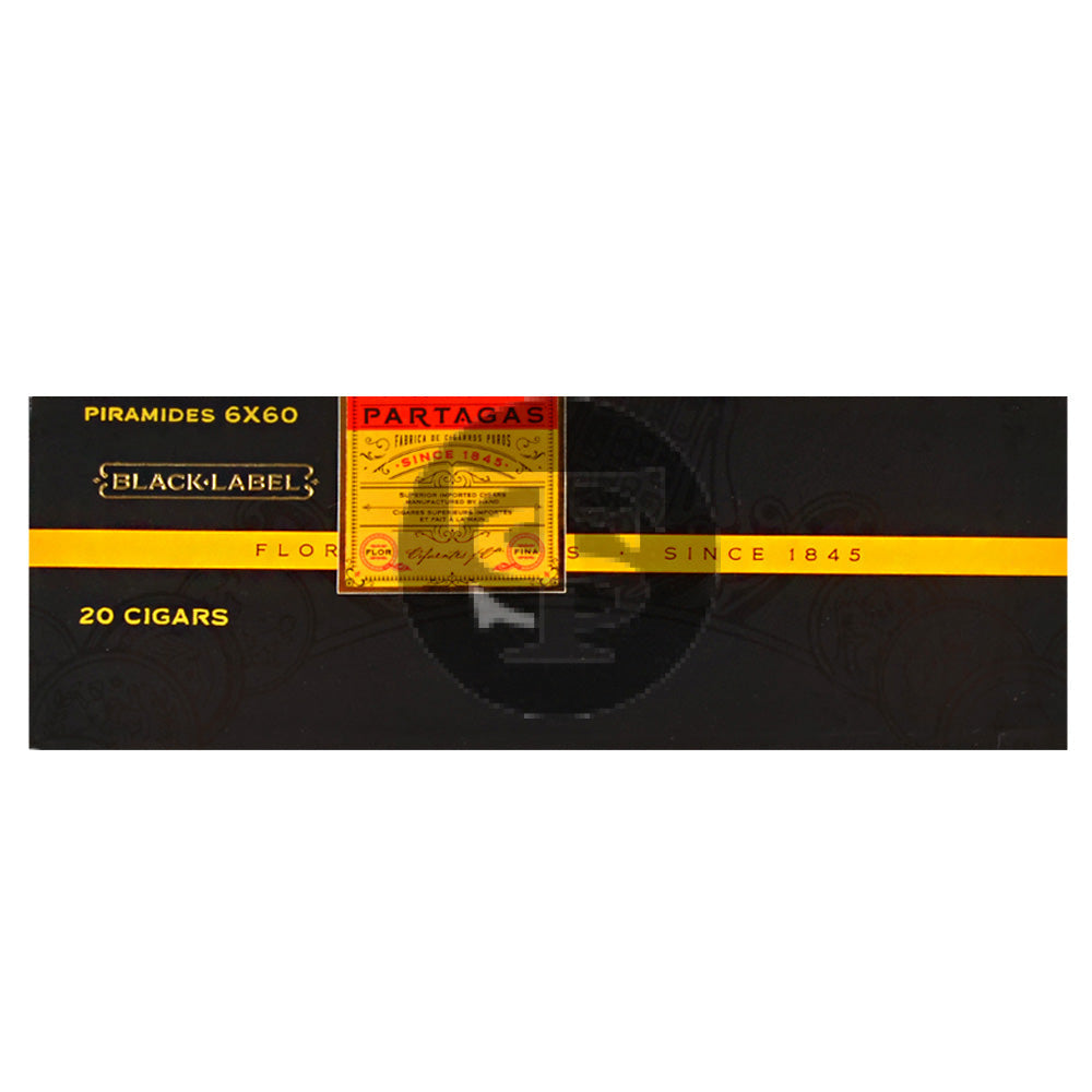 Partagas Black Label Piramides Cigars Box of 20 4