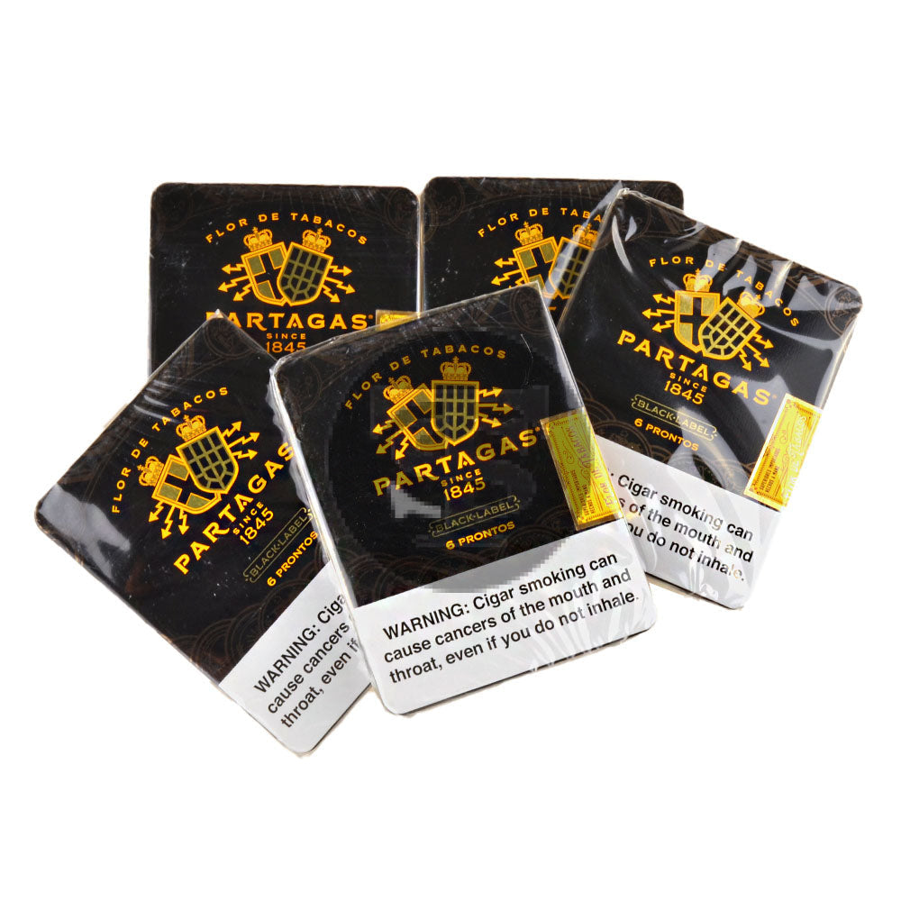 Partagas Black Label Prontos Cigars 5 Packs 6 3