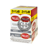 Phillies Cigarillos 2x$1.49 30 Pouches of 2 Unsweet 2