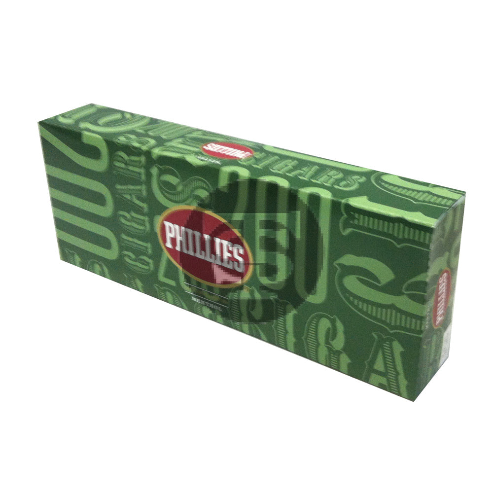 Phillies Filtered Cigars Menthol 10 Packs of 20 1