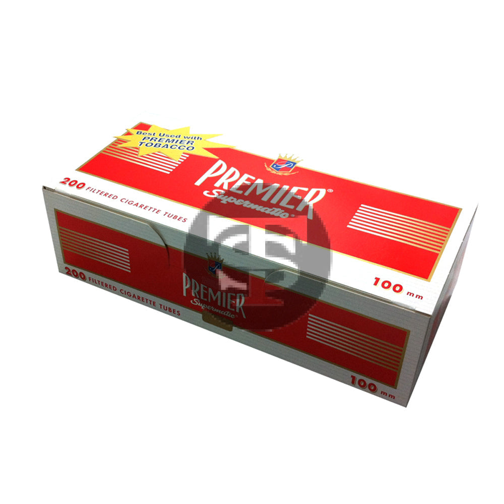 Premier Filter Tubes 100 mm Full Flavor 5 Cartons of 200 1