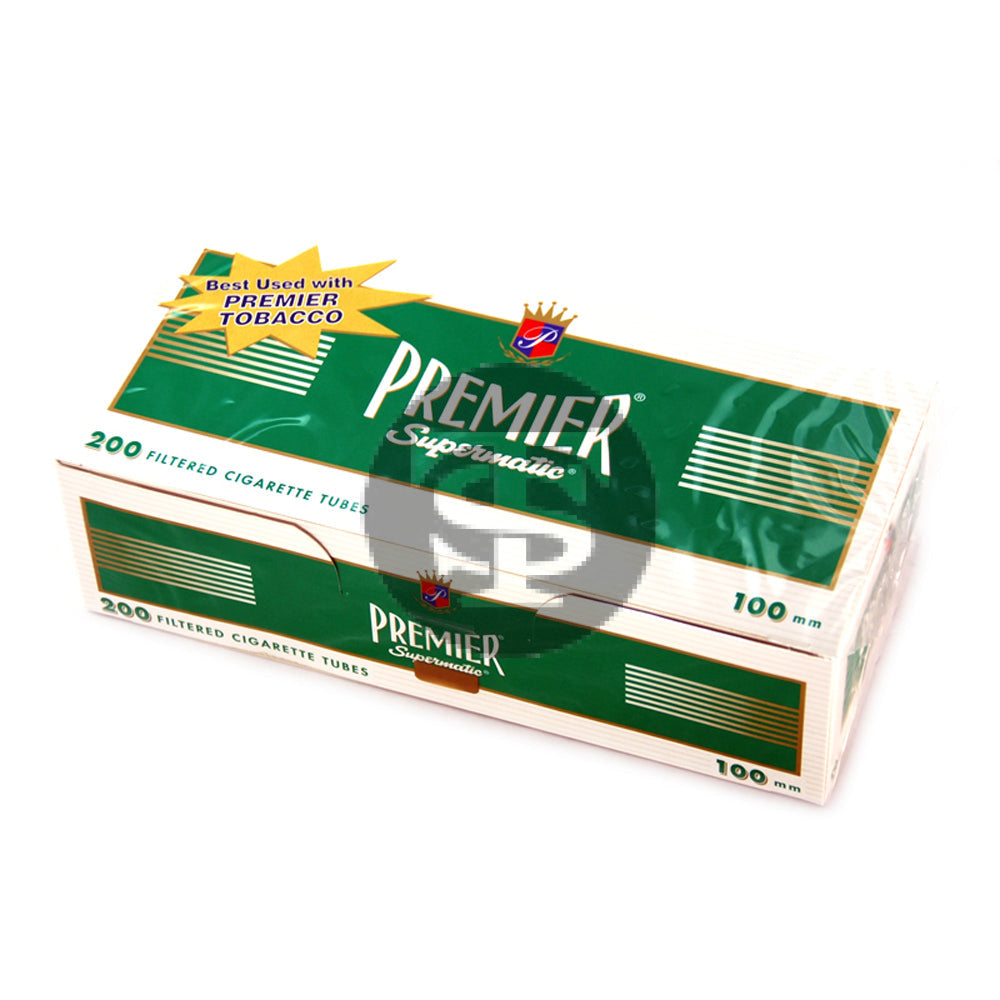Premier Filter Tubes 100 mm Menthol 5 Cartons of 200 1
