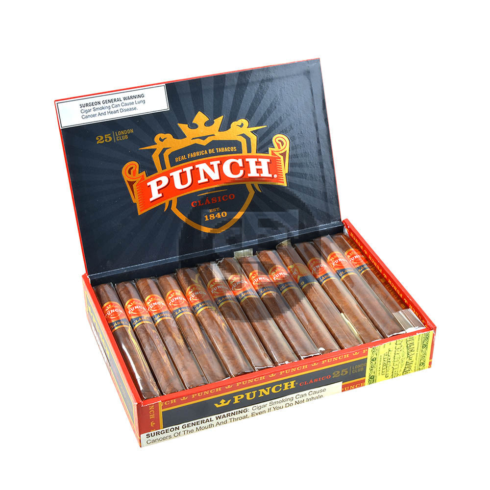 Punch London Club Maduro Cigars Box of 25