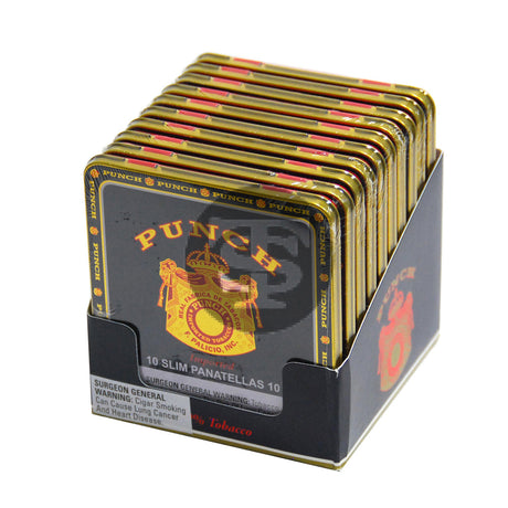 Punch Panatellas Cigars 10 Tins of 10 1