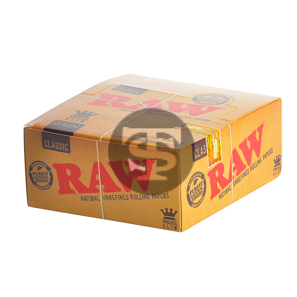 RAW Classic Papers King Size Slim Pack of 50 3