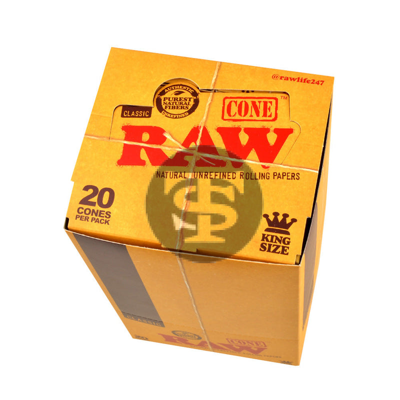 Raw Cones Cone Sizes Tobacco Stock