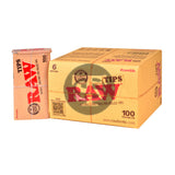 RAW Filter Tips Pre-Rolled in Tins Pack of 6 1
