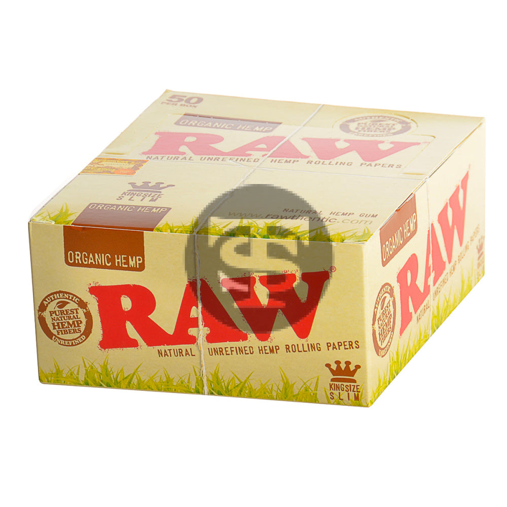 RAW Organic King Size Slim Pack of 50 3