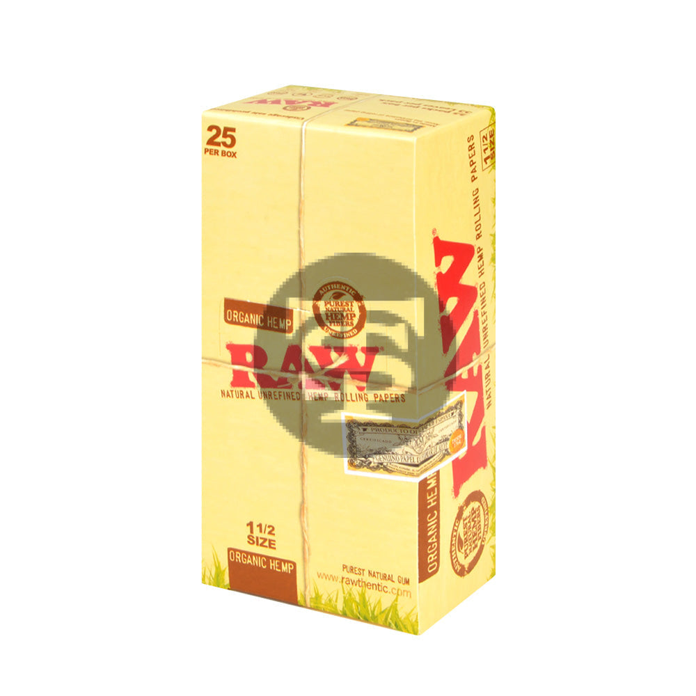RAW Organic Papers 1 1/2 Pack fo 25 1