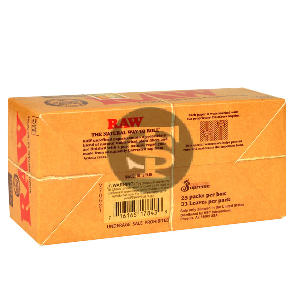 RAW Papers 1 1/2 Pack of 25