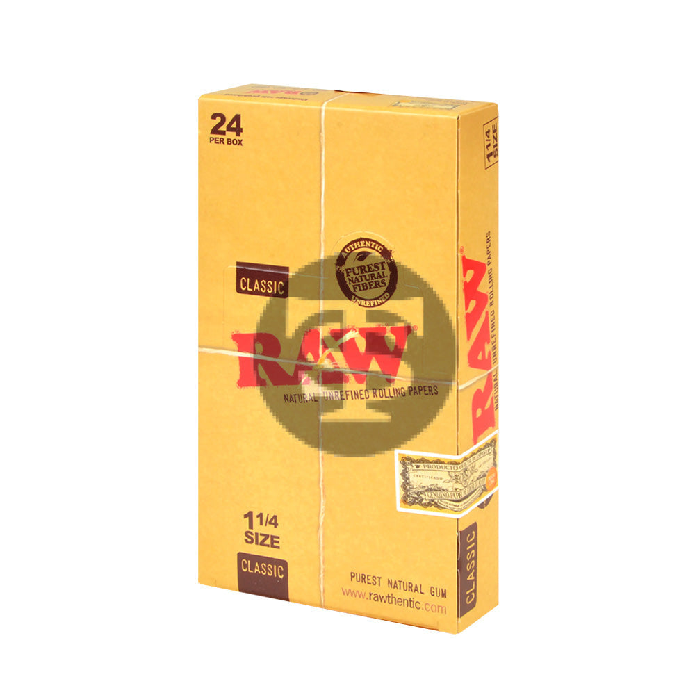 RAW Papers Classic 1 1/4 Pack of 24 1
