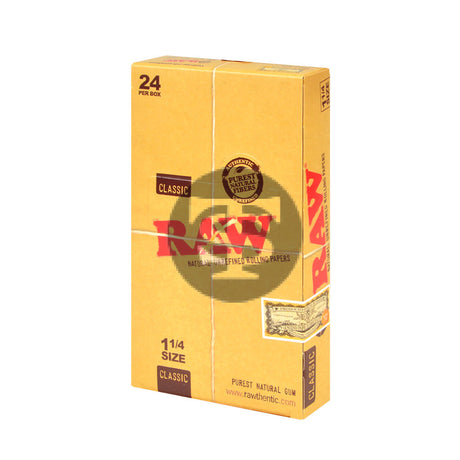 RAW Papers Classic 1 1/4 Pack of 24 1