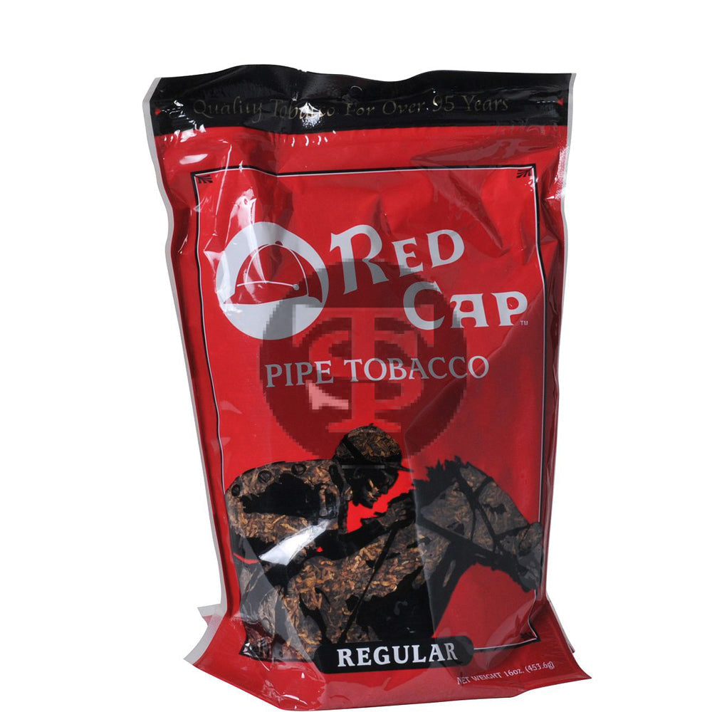 Red Cap Regular Pipe Tobacco 16 oz. Bag 1