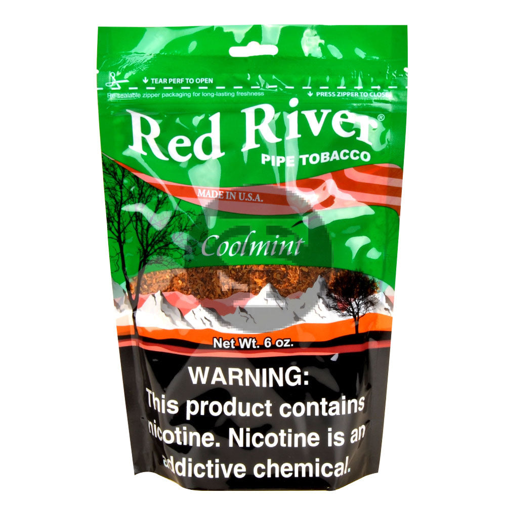 Red River Cool Mint Pipe Tobacco 6 oz. Bag