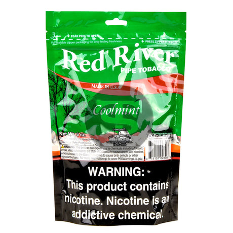 Red River Cool Mint Pipe Tobacco 6 oz. Bag
