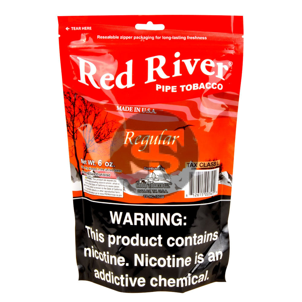 Red River Regular Pipe Tobacco 6 oz. Bag