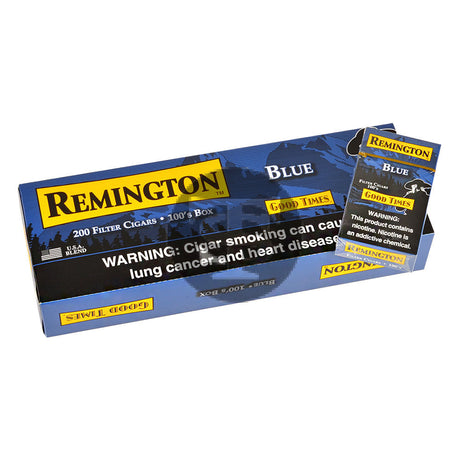 Remington Blue (Lights) Filtered Cigars 10 Packs of 20