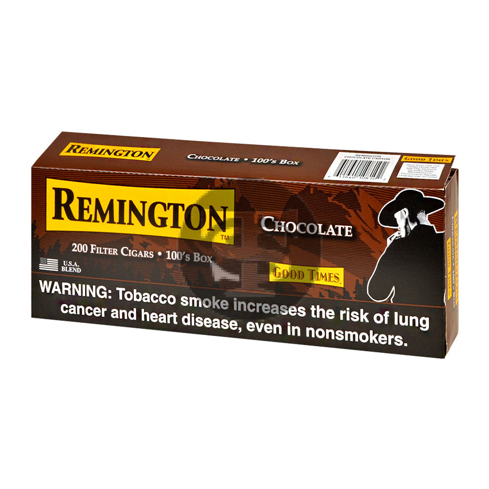 Remington Chocolate Filtered Cigars 10 Packs of 20