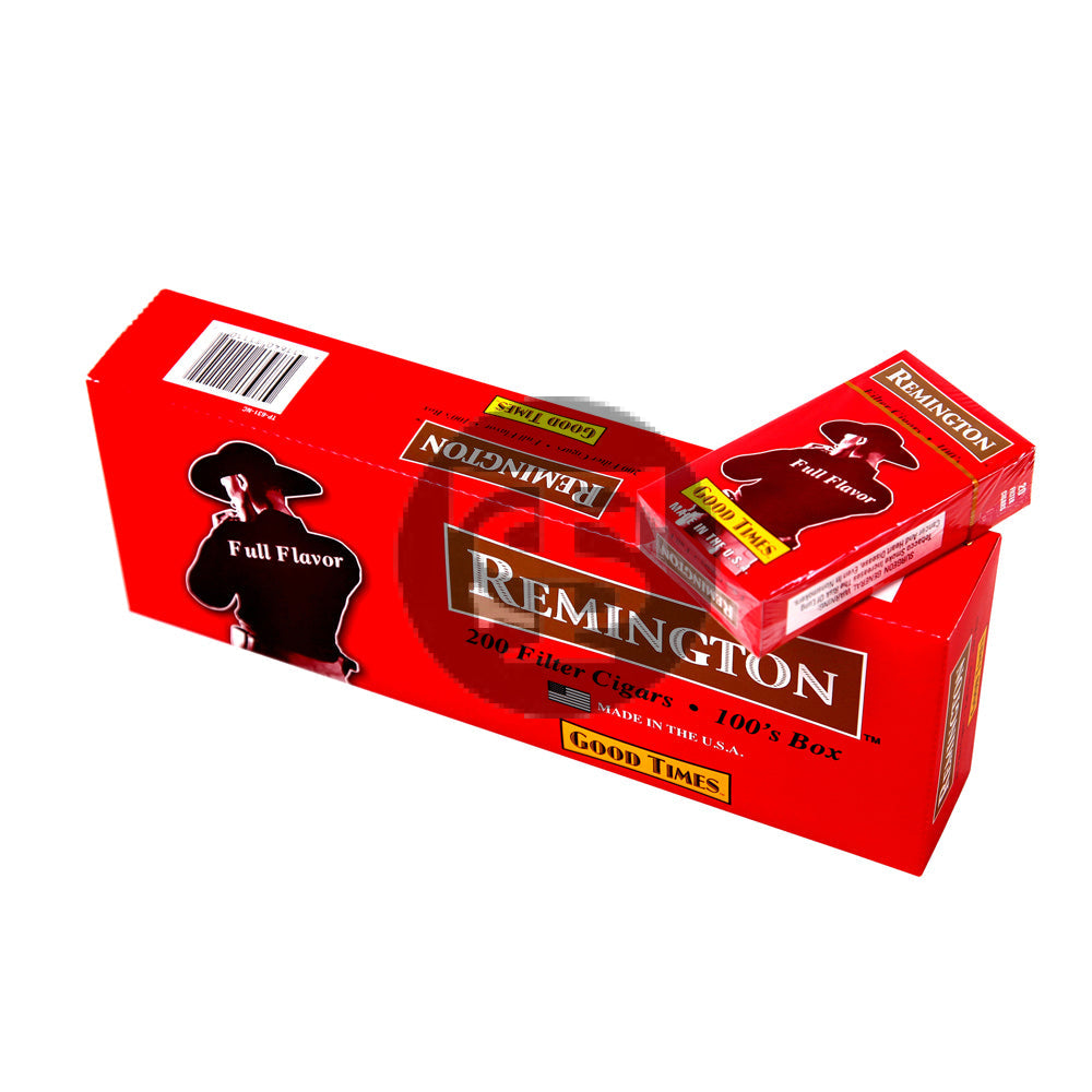 Remington Full Flavor Filtered Cigars 10 Packs of 20 1