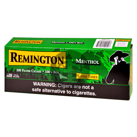 Remington Menthol Filtered Cigars 10 Packs of 20