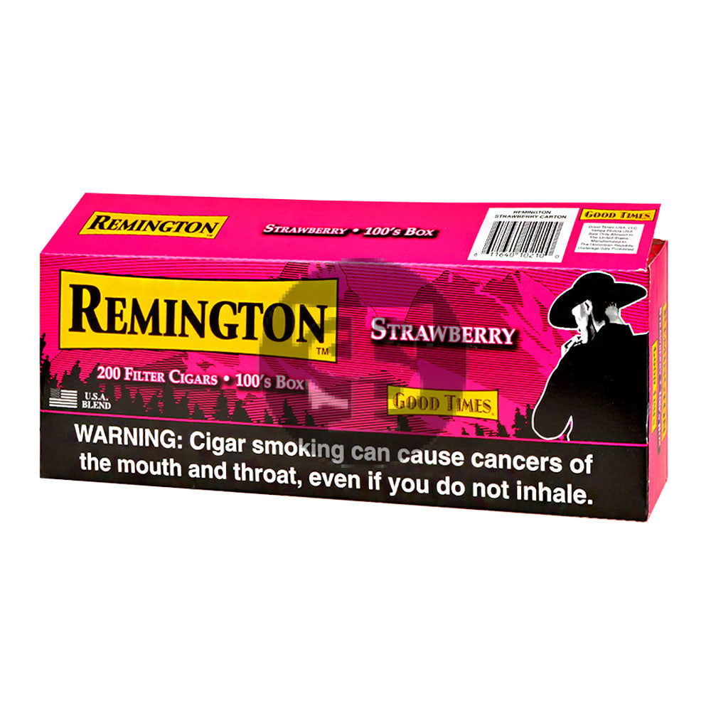 Remington Strawberry Filtered Cigars 10 Packs of 20