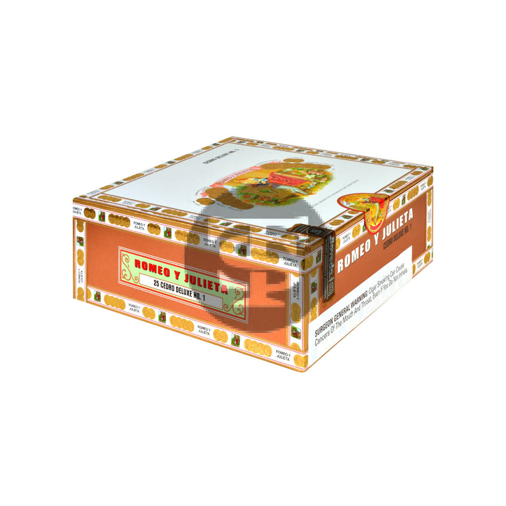 Romeo Y Julieta 1875 Cedro Deluxe 1 Cigars Box of 25 – Tobacco Stock