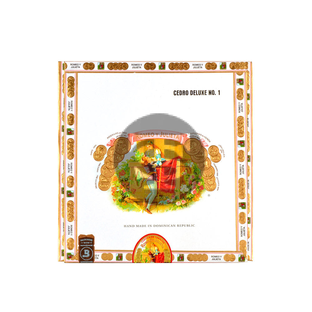 Romeo Y Julieta 1875 Cedro Deluxe 1 Cigars Box of 25 – Tobacco Stock