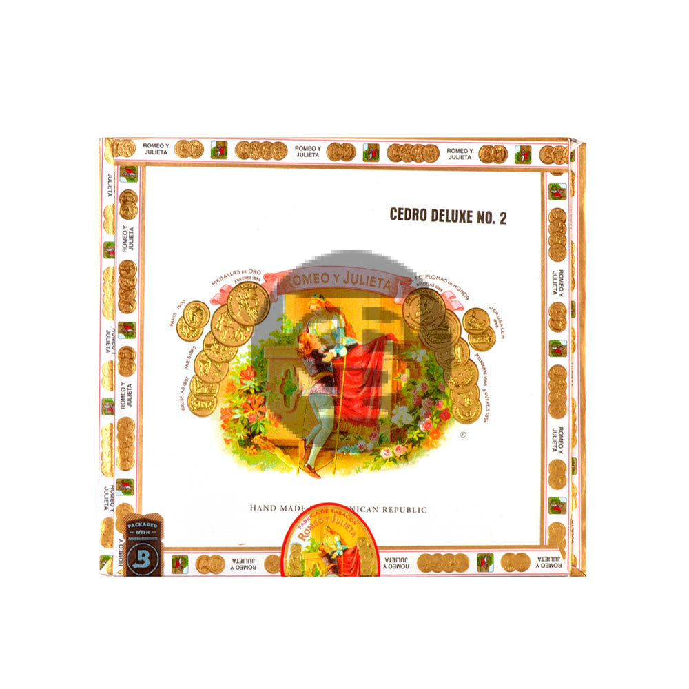 Romeo Y Julieta 1875 Cedro Deluxe 2 Cigars Box of 25 2