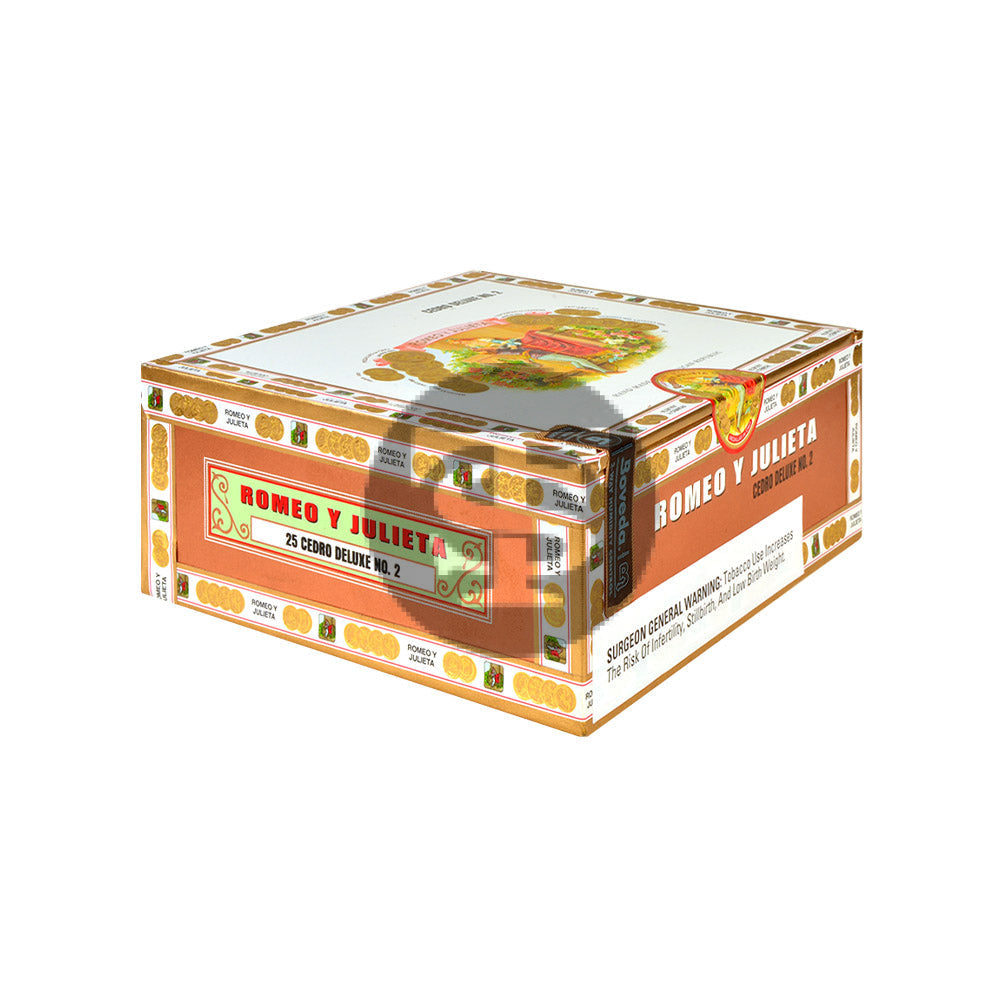 Romeo Y Julieta 1875 Cedro Deluxe 2 Cigars Box of 25 – Tobacco Stock