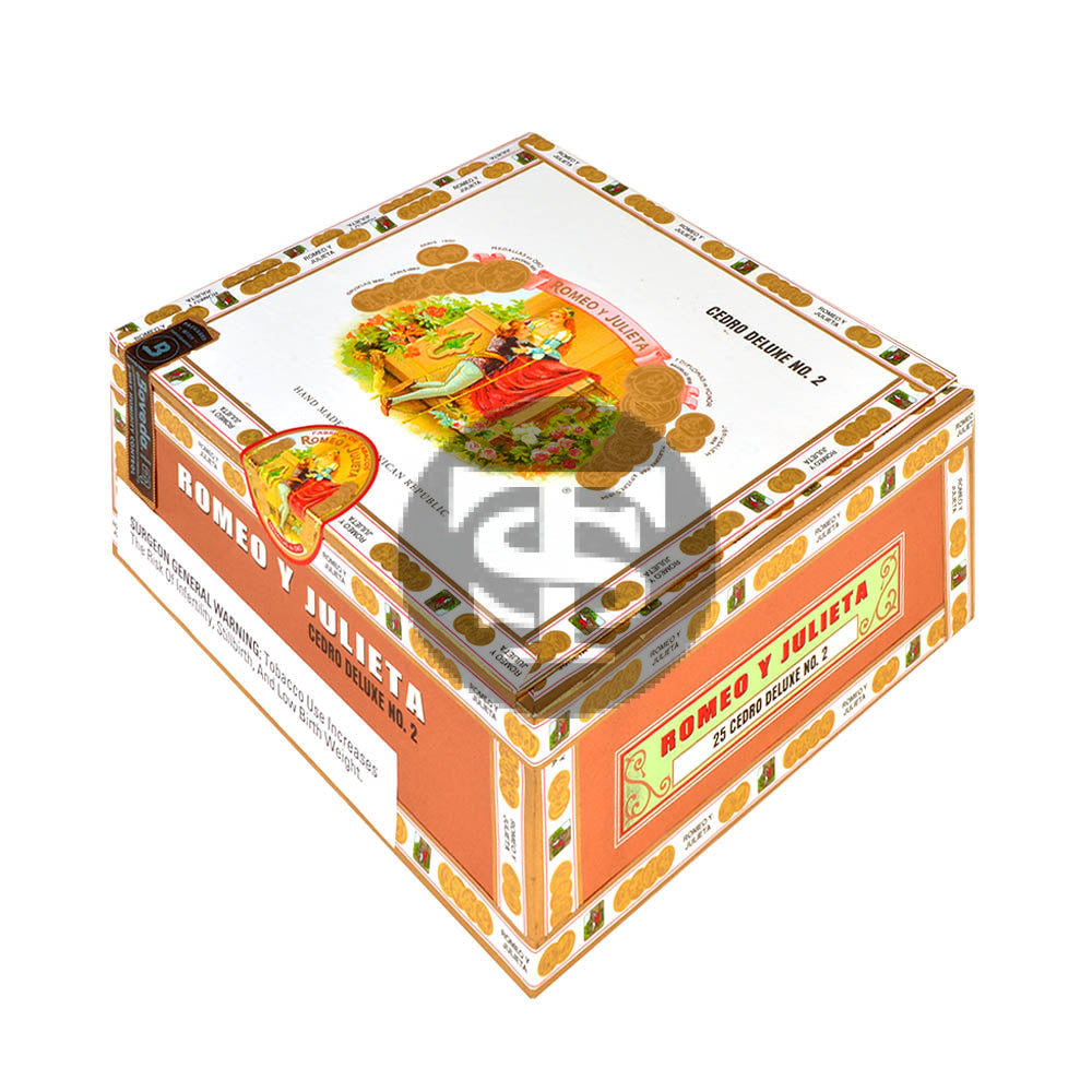 Romeo Y Julieta 1875 Cedro Deluxe 2 Cigars Box of 25 – Tobacco Stock